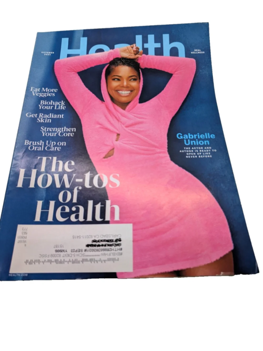 Health Magazine 2021 - October Gabrielle Union, November Khloe Kardashian